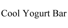 COOL YOGURT BAR trademark