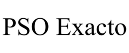 PSO EXACTO trademark