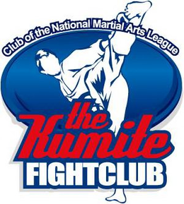 CLUB OF THE NATIONAL MARTIAL ARTS LEAGUE THE KUMITE FIGHTCLUB trademark