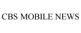 CBS MOBILE NEWS trademark