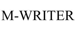 M-WRITER trademark