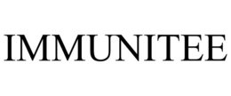 IMMUNITEE trademark