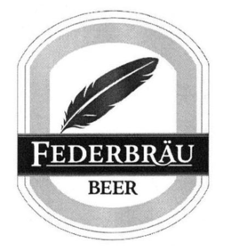 FEDERBRÄU BEER trademark
