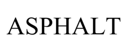 ASPHALT trademark