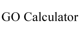 GO CALCULATOR trademark