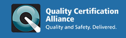 Q QUALITY CERTIFICATION ALLIANCE QUALITY AND SAFETY. DELIVERED. trademark