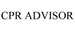 CPR ADVISOR trademark