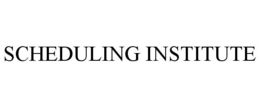 SCHEDULING INSTITUTE trademark
