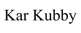 KAR KUBBY trademark