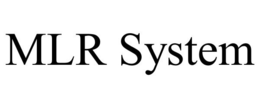 MLR SYSTEM trademark