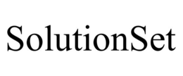 SOLUTIONSET trademark