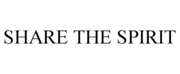 SHARE THE SPIRIT trademark