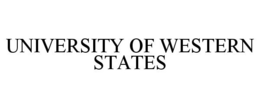UNIVERSITY OF WESTERN STATES trademark