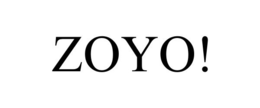 ZOYO! trademark