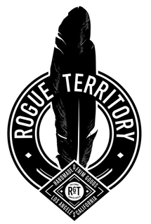 ROGUE TERRITORY HANDMADE DENIM GOODS LOS ANGELES CALIFORNIA THIS SYMBOL RGT SIGNIFIES QUALITY trademark