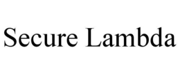 SECURE LAMBDA trademark