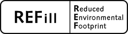 REDUCED ENVIRONMENTAL FOOTPRINT REFILL trademark