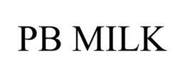 PB MILK trademark