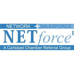 NETWORK SALESFORCE NETFORCE1 A CARLSBAD CHAMBER REFERRAL GROUP trademark