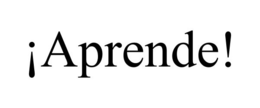 ¡APRENDE! trademark