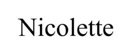 NICOLETTE trademark