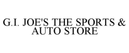 G.I. JOE'S THE SPORTS & AUTO STORE trademark