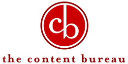 CB THE CONTENT BUREAU trademark