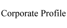 CORPORATE PROFILE trademark