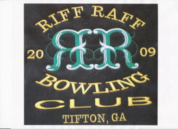 RIFF RAFF 20 RR 09 BOWLING CLUB TIFTON, GA trademark