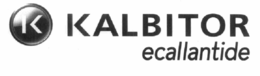 K KALBITOR ECALLANTIDE trademark