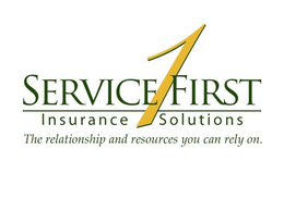 SERVICE 1 FIRST INSURANCE SOLUTIONS THE RELATIONSHIP AND RESOURCES YOU CAN RELY ON. trademark