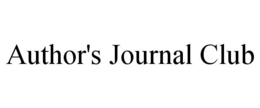 AUTHOR'S JOURNAL CLUB trademark