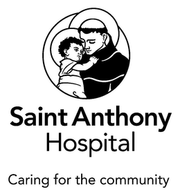 SAINT ANTHONY HOPSITAL CARING FOR THE COMMUNITY trademark