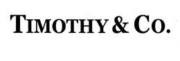 TIMOTHY & CO. trademark