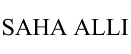 SAHA ALLI trademark