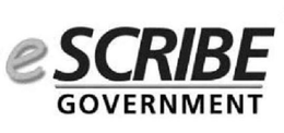 ESCRIBE GOVERNMENT trademark