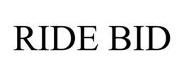 RIDE BID trademark