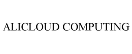 ALICLOUD COMPUTING trademark