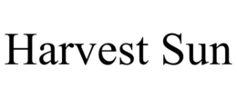HARVEST SUN trademark