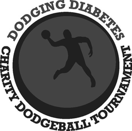 DODGING DIABETES CHARITY DODGEBALL TOURNAMENT trademark