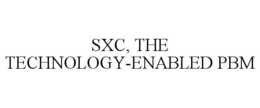 SXC, THE TECHNOLOGY-ENABLED PBM trademark