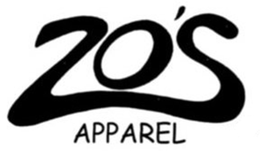 ZO'S APPAREL trademark