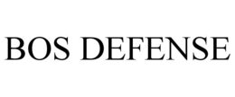 BOS DEFENSE trademark