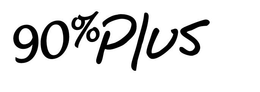 90 % PLUS trademark