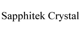 SAPPHITEK CRYSTAL trademark