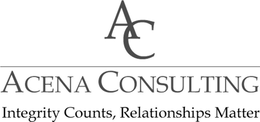 AC ACENA CONSULTING INTEGRITY COUNTS, RELATIONSHIPS MATTER trademark