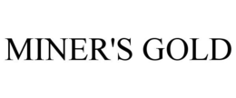 MINER'S GOLD trademark