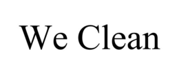 WE CLEAN trademark