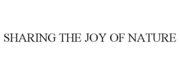 SHARING THE JOY OF NATURE trademark