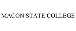 MACON STATE COLLEGE trademark